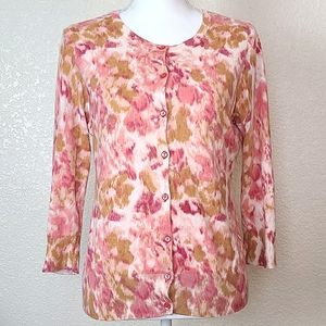 Caslon fine gauge cardigan, M